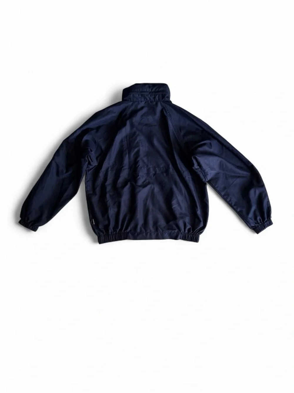 Landway Men's Medium NRA Embroidered Lightweight Windbreaker Jacket Navy Blue
